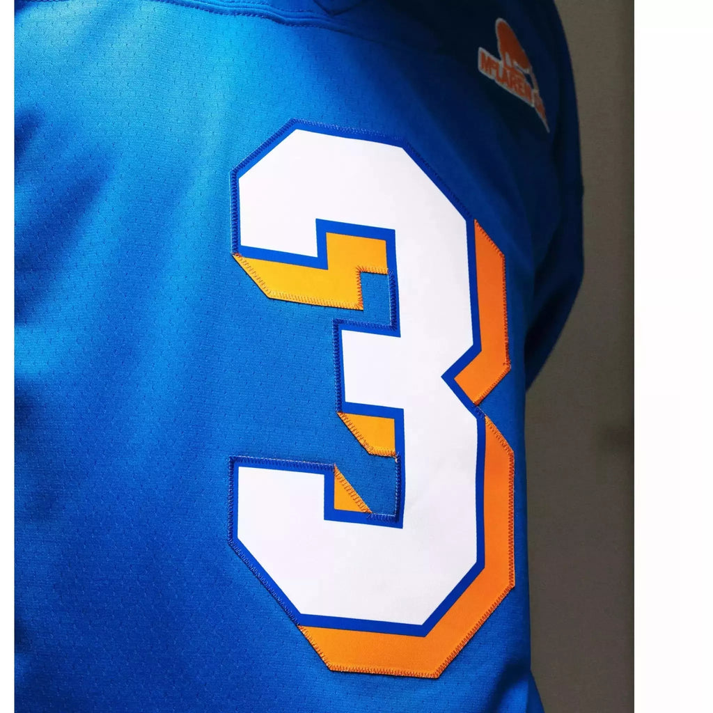 McLaren x Mitchell and Ness F1 USA Austin GP Daniel Ricciardo Football Jersey Jersey Wheat