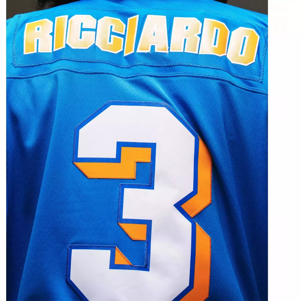 McLaren x Mitchell and Ness F1 USA Austin GP Daniel Ricciardo Football Jersey Jersey Dark Cyan