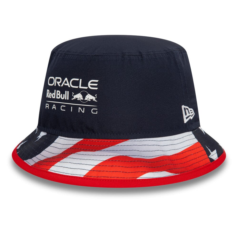 Red Bull Racing F1 New Era 2024 Special Edition Miami USA GP Tapered Bucket Hat Hats Red Bull Racing 