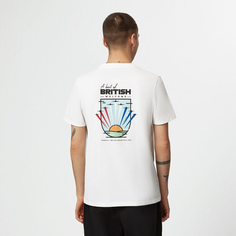 Formula 1 Tech Collection F1 Silverstone GP T-Shirt - White T-shirts Formula 1 