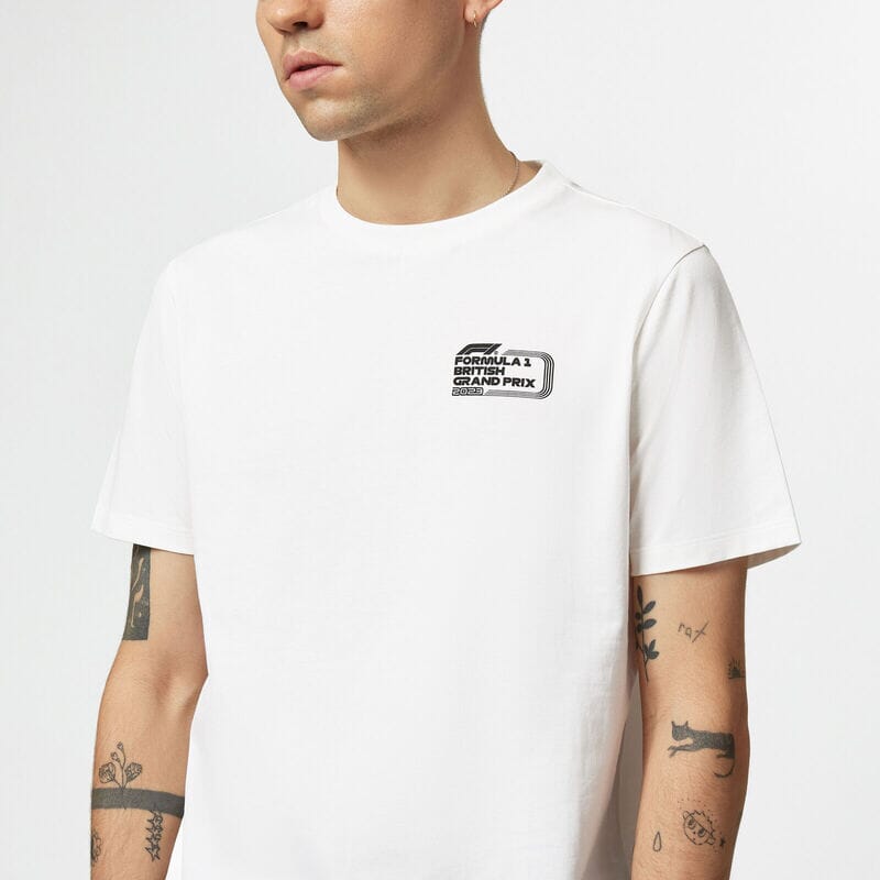 Formula 1 Tech Collection F1 Silverstone GP T-Shirt - White T-shirts Formula 1 
