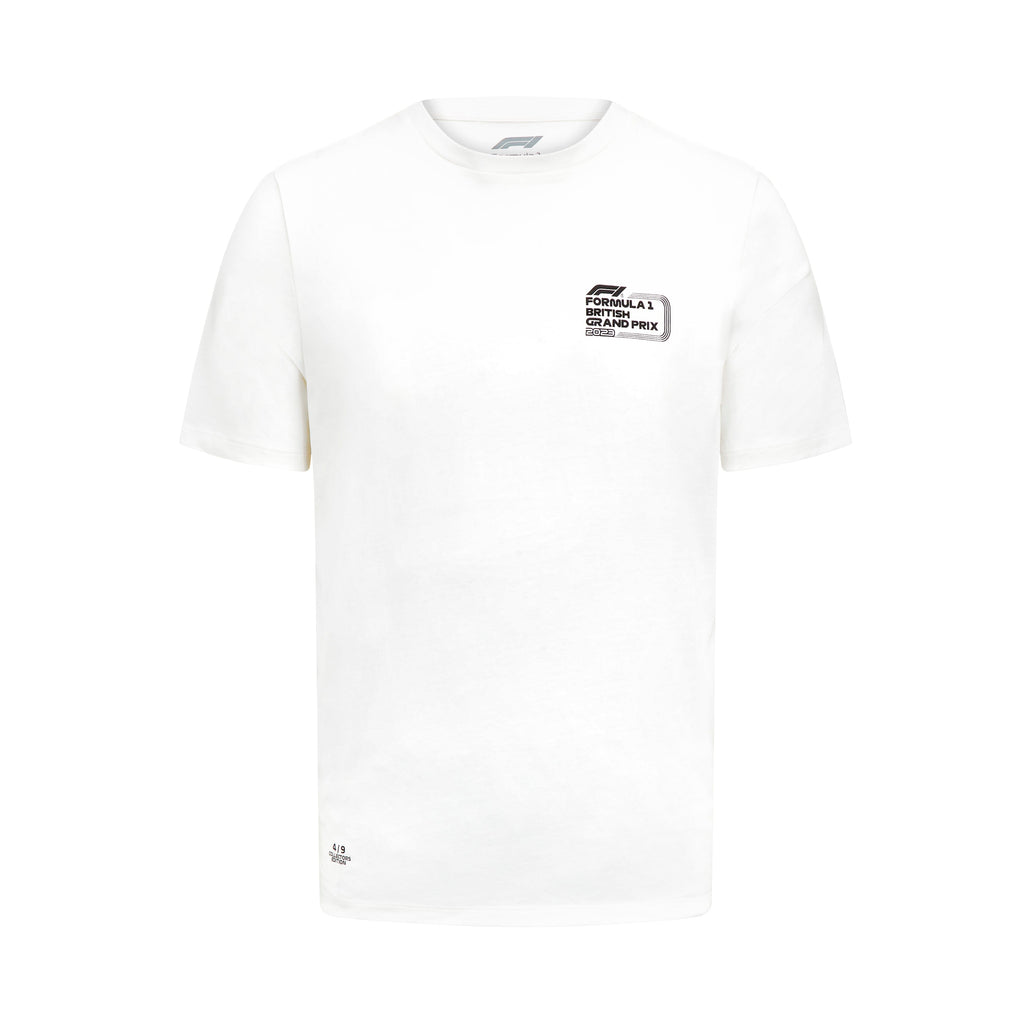 Formula 1 Tech Collection F1 Silverstone GP T-Shirt - White T-shirts Formula 1 