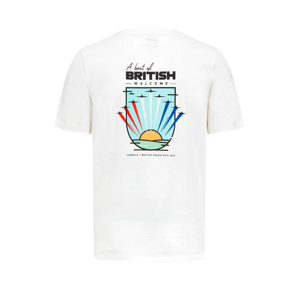 Formula 1 Tech Collection F1 Silverstone GP T-Shirt - White T-shirts Formula 1 