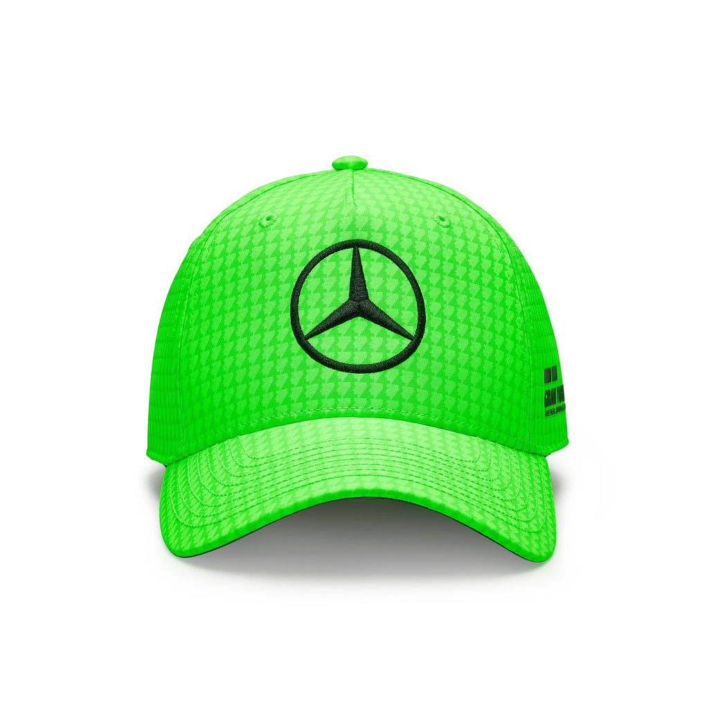 Mercedes AMG Petronas F1 2023 Special Edition Kids Lewis Hamilton Silverstone GP Hat- Youth Green Hats Mercedes AMG Petronas 