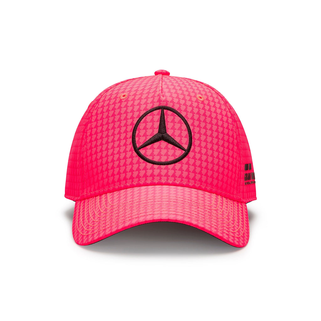Mercedes AMG Petronas F1 2023 Special Edition Lewis Hamilton Miami GP Hat- Pink Hats Mercedes AMG Petronas 