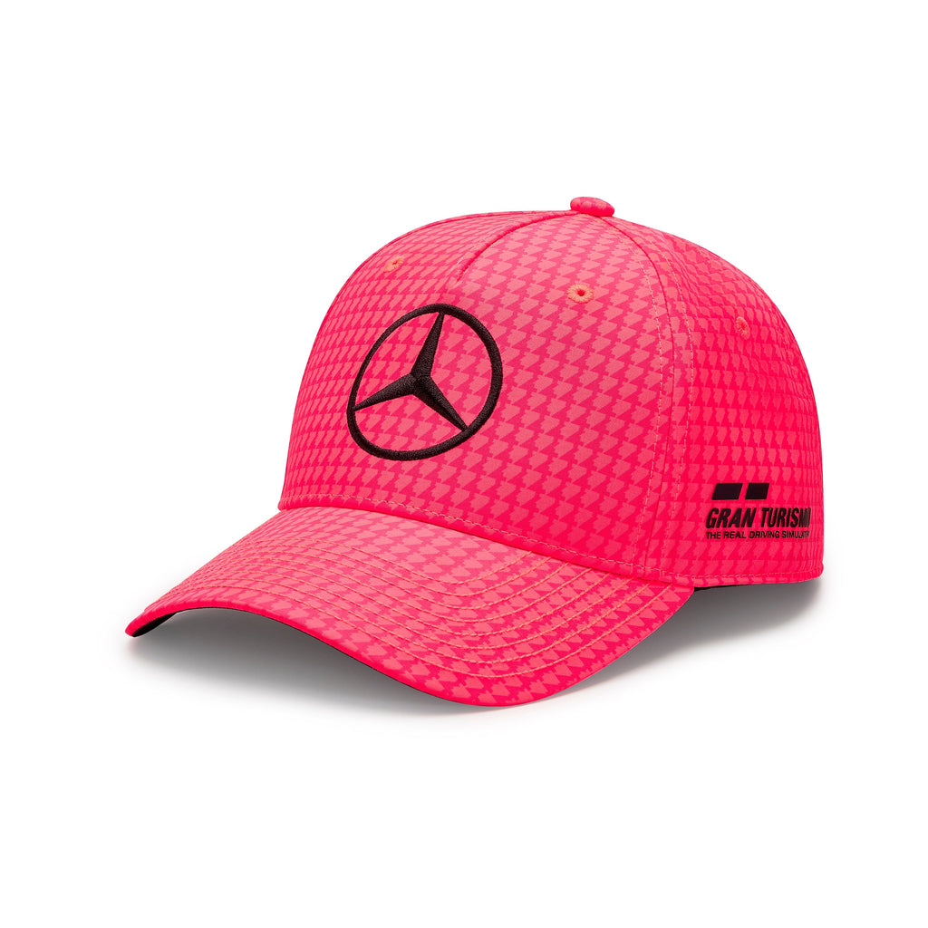 Mercedes AMG Petronas F1 2023 Special Edition Lewis Hamilton Miami GP Hat- Pink Hats Mercedes AMG Petronas 