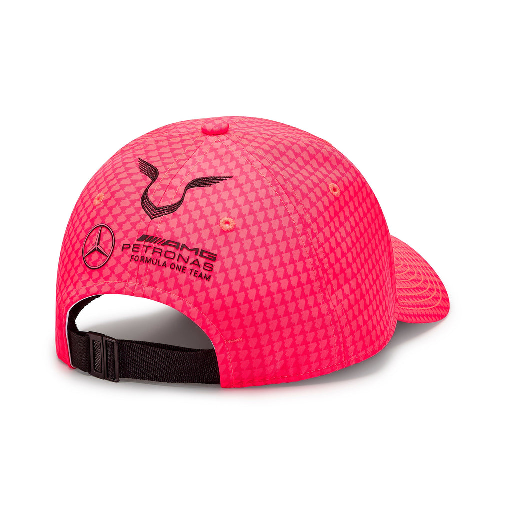 Mercedes AMG Petronas F1 2023 Special Edition Lewis Hamilton Miami GP Hat- Pink Hats Mercedes AMG Petronas 