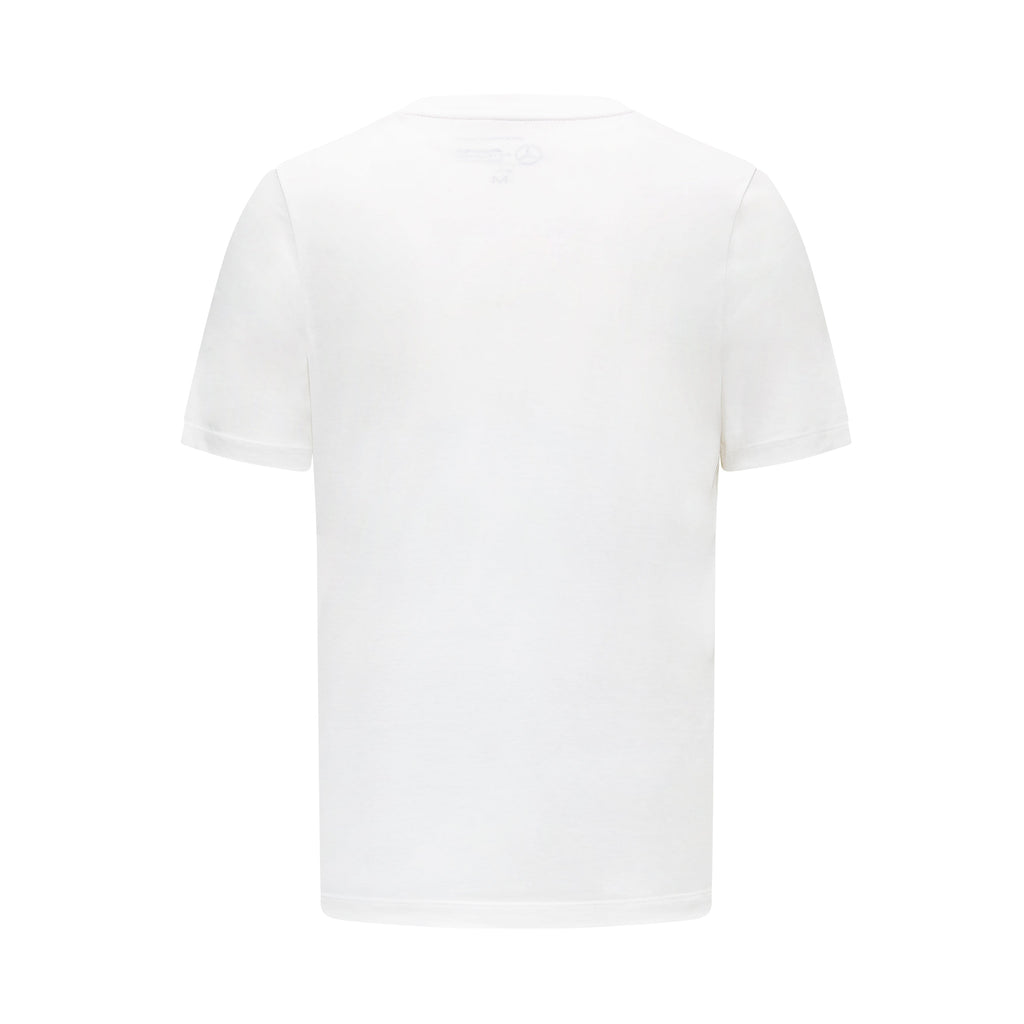 Mercedes Benz F1 Special Edition George Russell 2023 "No Diving" Miami GP T-Shirt -White T-shirts Mercedes AMG Petronas 