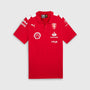 Scuderia Ferrari F1 2023 Special Edition Drivers Las Vegas GP Polo- by artist Joshua Vides Polos Scuderia Ferrari