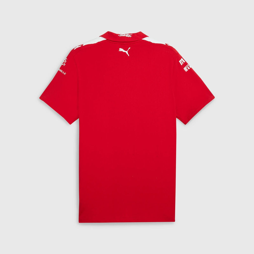 Scuderia Ferrari F1 2023 Special Edition Drivers Las Vegas GP Polo- by artist Joshua Vides Polos Scuderia Ferrari 
