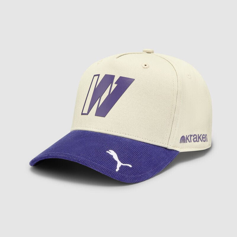 Williams Racing F1 Limited Edition Kraken Silverstone GP Hat - Silver Hats Williams Racing 