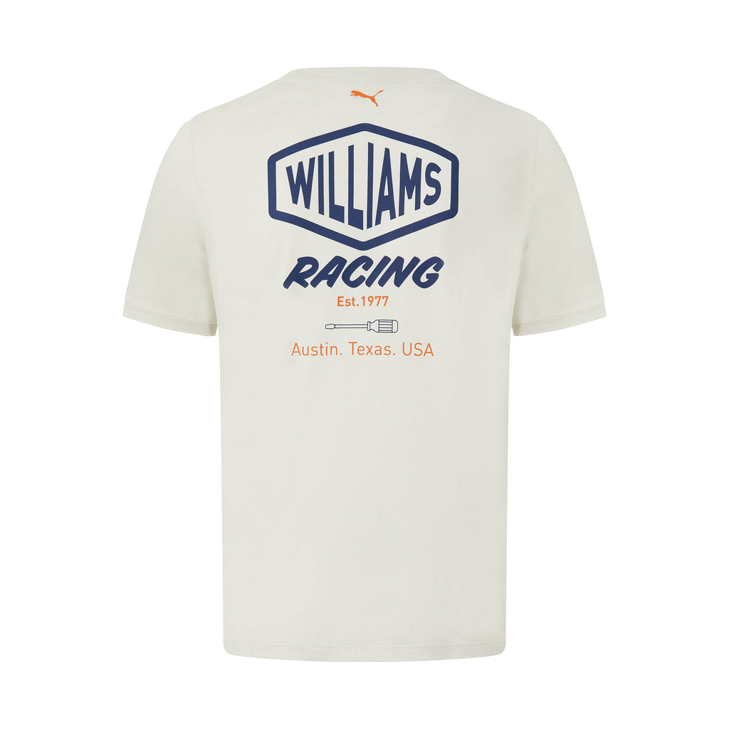 Williams Racing F1 Special Edition Austin GP T-Shirt - White T-shirts Williams Racing 