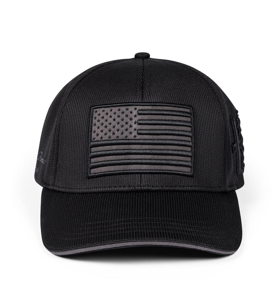 Alfa Romeo Racing F1 Special Edition Black Flag USA GP Baseball Hat - Black Hats Alfa Romeo 