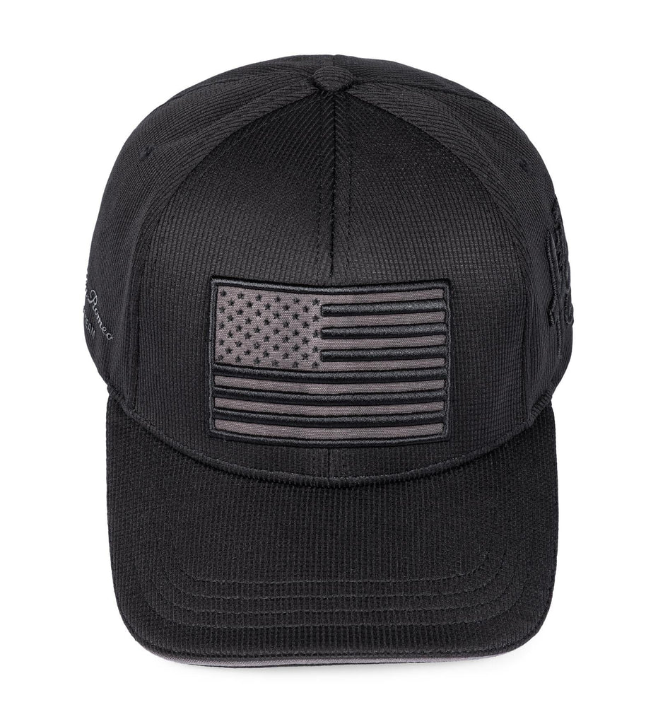 Alfa Romeo Racing F1 Special Edition Black Flag USA GP Baseball Hat - Black Hats Alfa Romeo 
