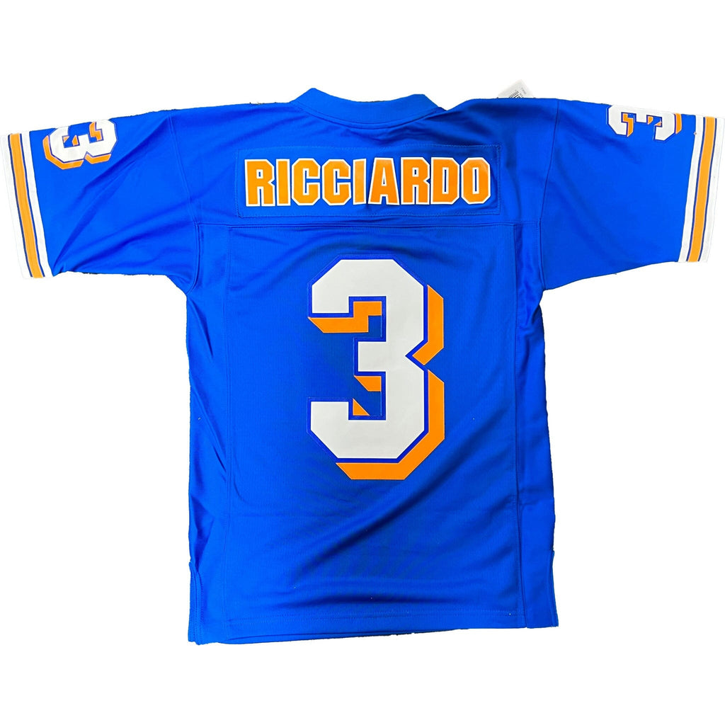 McLaren x Mitchell and Ness F1 USA Austin GP Daniel Ricciardo Football Jersey Jersey Royal Blue