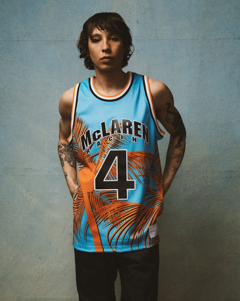 McLaren Racing F1 Special Edition Miami GP Lando Norris Basketball Jersey Jersey McLaren-Castore 