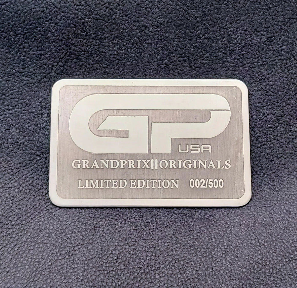 GrandPrix Originals Limited Edition Vintage Leather Silverstone Messenger Bag - Black Bags GrandPrix Originals USA 