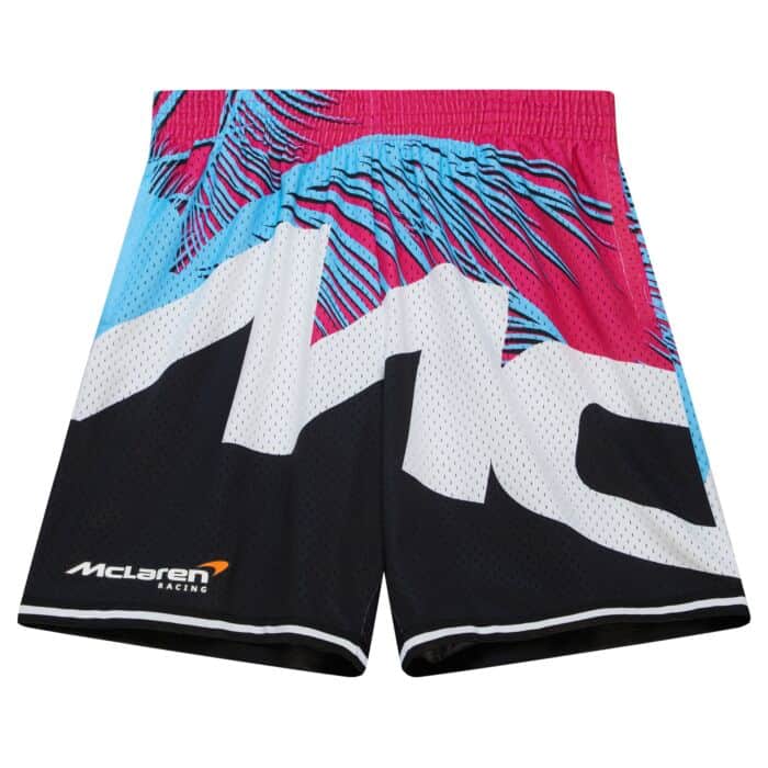 McLaren Racing F1 Special Edition Miami GP Mitchell & Ness Mesh Shorts Shorts McLaren-Castore S Big Face 