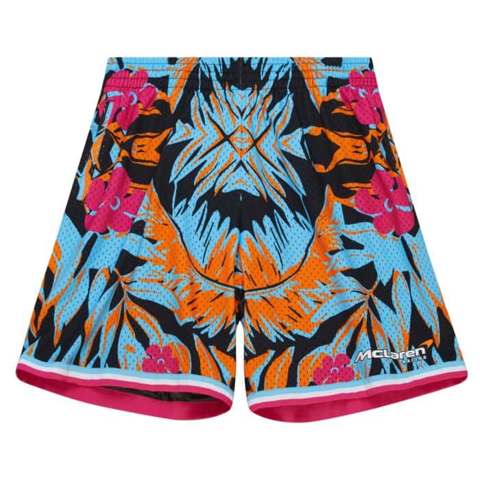McLaren Racing F1 Special Edition Miami GP Mitchell & Ness Mesh Shorts Shorts McLaren-Castore S Floral 