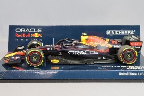 Red bull Racing F1 Sergio "Checo" Perez RB18 #11 4th Miami GP 1:43 Model Car - Minichamps Model Cars Red Bull Racing 