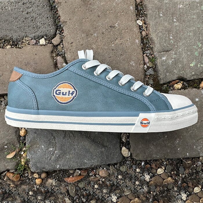 GrandPrix Originals Men's Gulf Low Top Sneakers - Stone Blue Sneakers GrandPrix Originals USA 
