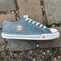 GrandPrix Originals Men's Gulf Low Top Sneakers - Stone Blue Sneakers GrandPrix Originals USA