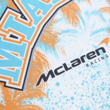 McLaren Racing F1 Special Edition Miami GP Mitchell & Ness Sublimated T-Shirt T-shirts McLaren-Castore 