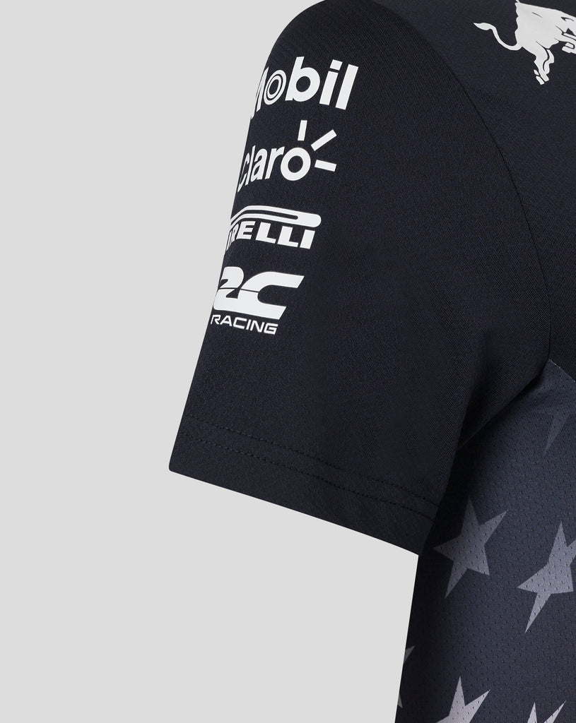 Red Bull Racing F1 Women's 2024 Special Edition America Race Team T-Shirt- Navy T-shirts Red Bull Racing 