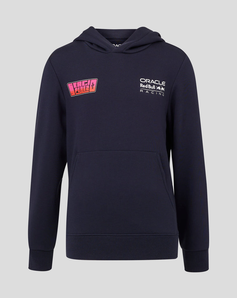 Red Bull Racing F1 Kids Sergio "Checo" Perez Special Edition Mexico GP Hoodie -Youth Navy Hoodies Red Bull Racing 