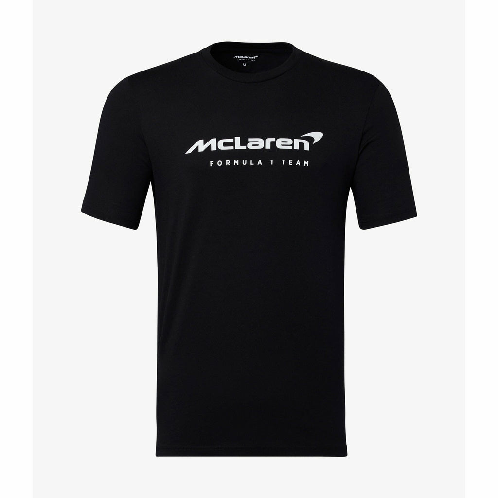 McLaren F1 Women's Miami Neon Logo T-Shirt -Beetroot Purple/Black T-shirts Black