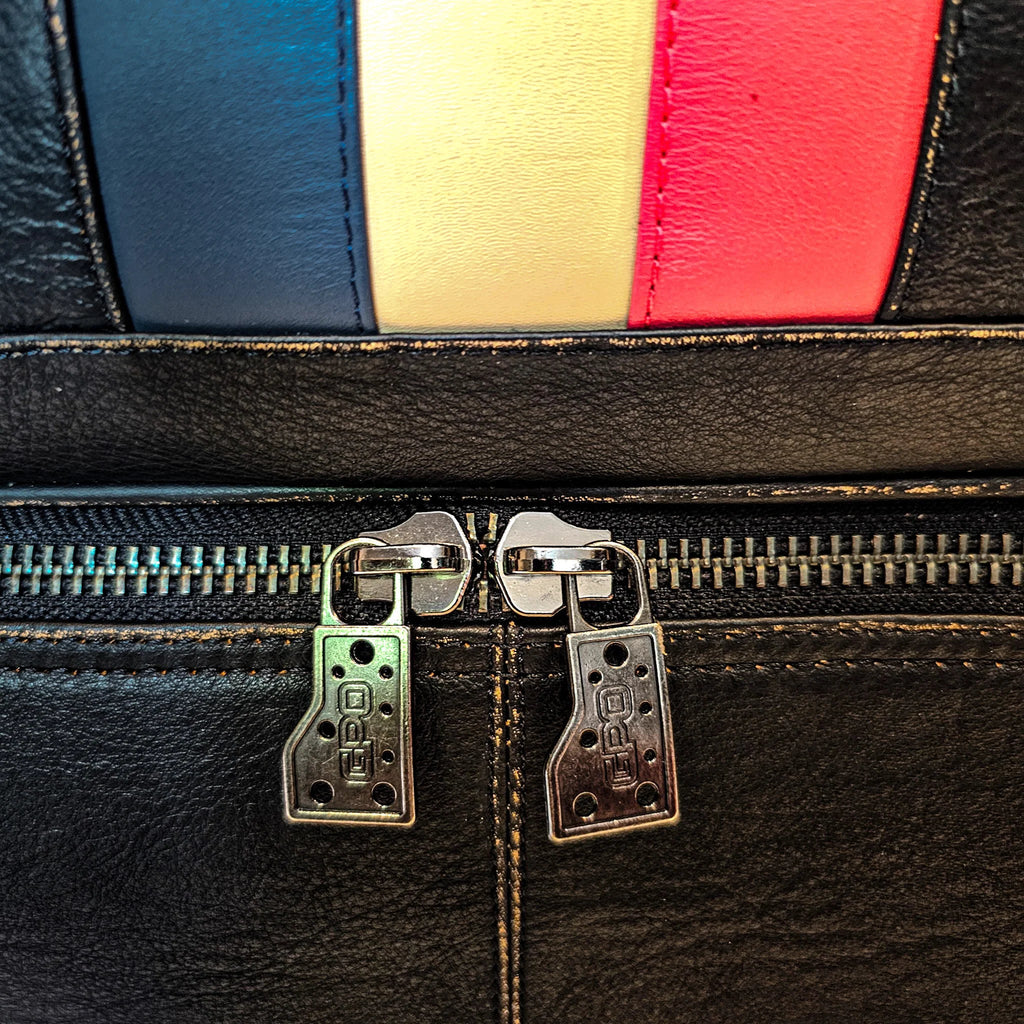 GrandPrix Originals Limited Edition Vintage Leather Track Sport Dual-Compartment Bag Bags GrandPrix Originals USA 