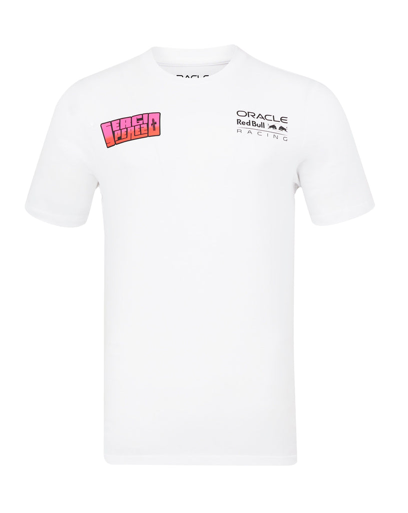 Red Bull Racing F1 Sergio "Checo" Perez Special Edition Mexico GP T-Shirt -White T-shirts Red Bull Racing 