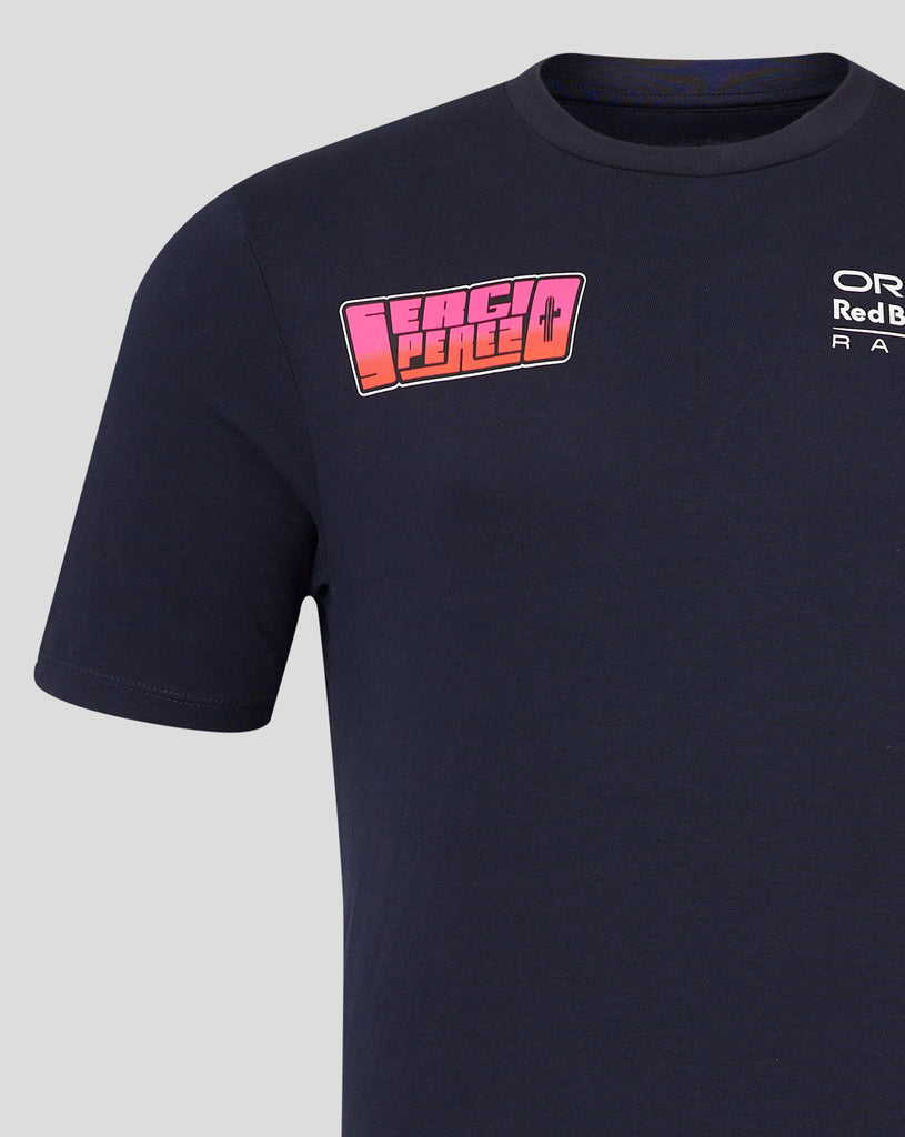 Red Bull Racing F1 Sergio "Checo" Perez Special Edition Mexico GP T-Shirt -Navy T-shirts Red Bull Racing 