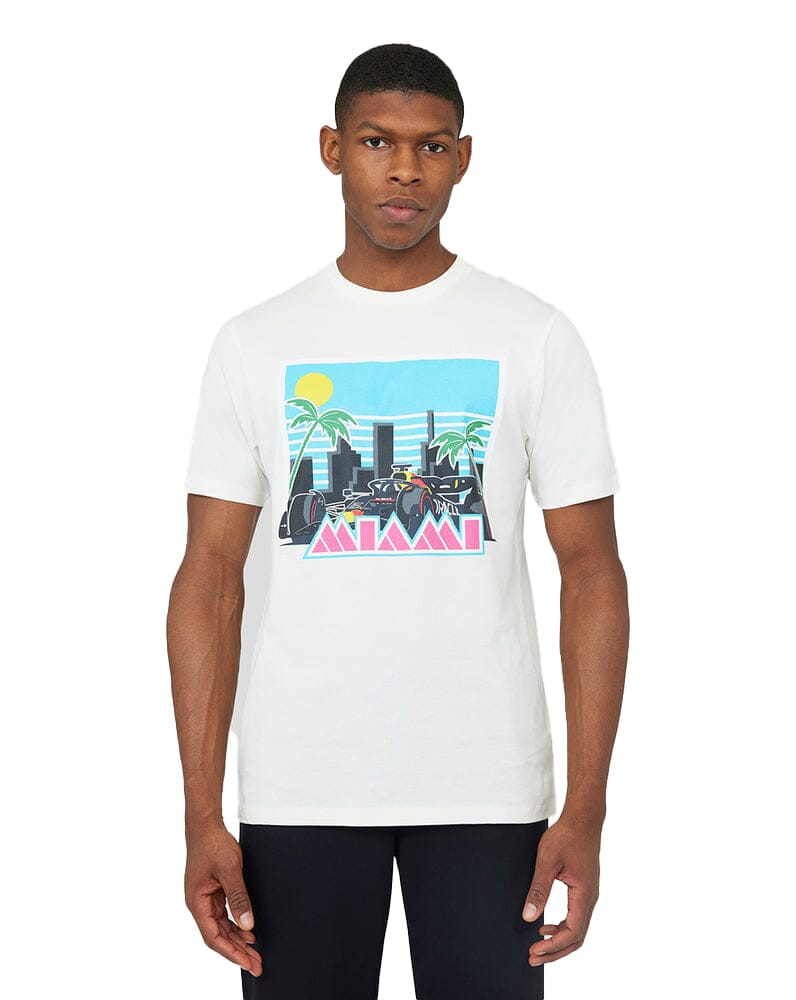 Red Bull Racing F1 Special Edition Miami GP T-Shirt - White T-shirts Red Bull Racing 