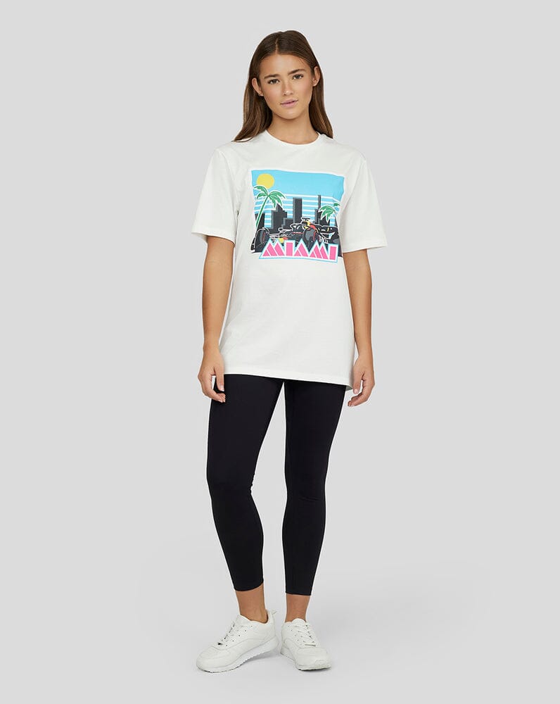 Red Bull Racing F1 Special Edition Miami GP T-Shirt - White T-shirts Red Bull Racing 
