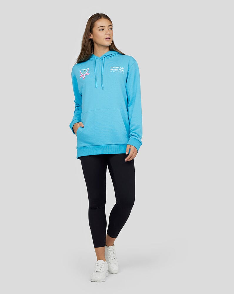 Red Bull Racing F1 Special Edition Miami GP Overhead Hoodie - Blue Hoodies Red Bull Racing 