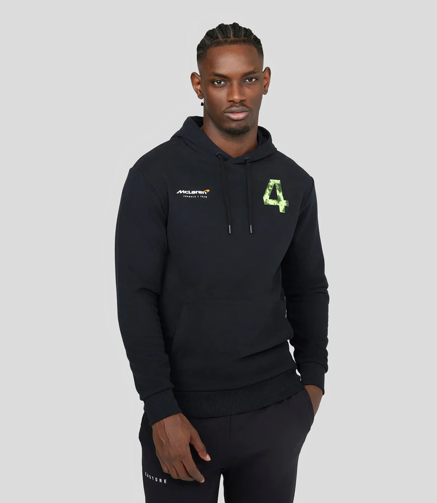 McLaren F1 Lando Norris Special Edition Silverstone GP Hoodie - Black/Phantom Hoodies McLaren-Castore S Black 