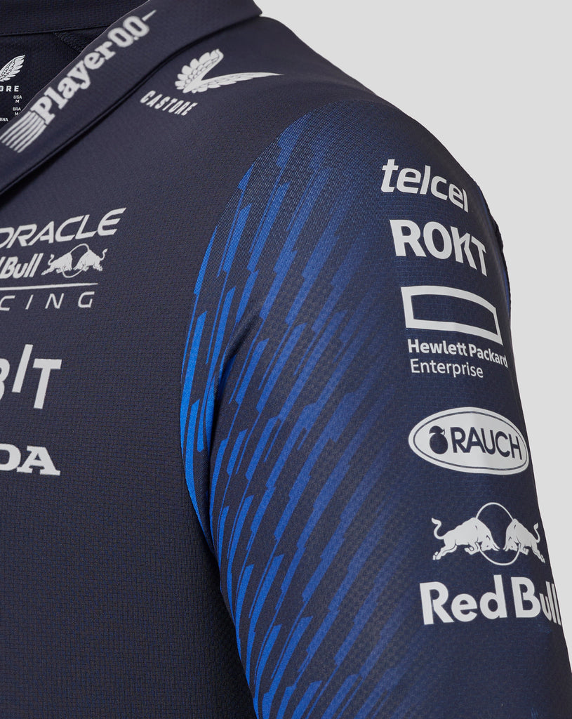 Red Bull Racing F1 2023 Special Edition Las Vegas GP Team Polo Shirt - Navy Polos Red Bull Racing 