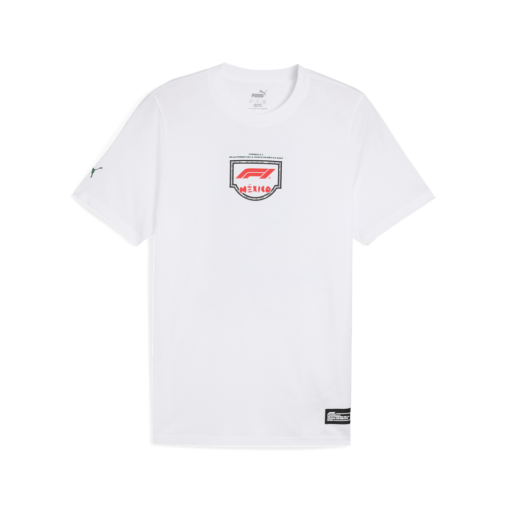Formula 1 Tech Collection F1 Men's Mexico GP T-Shirt - White T-shirts Formula 1 