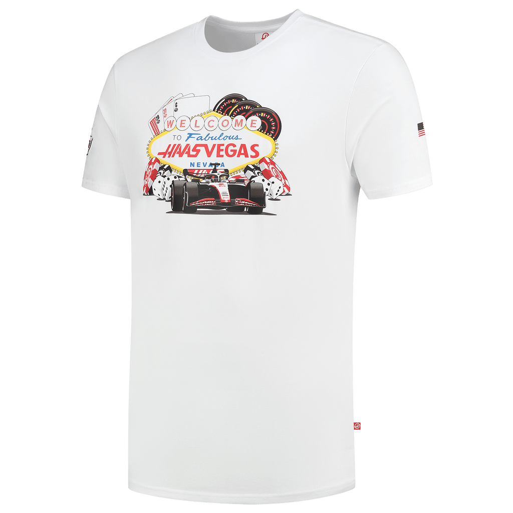 Haas Racing F1 Men's Special Edition Las Vegas GP T-Shirt T-shirts Haas F1 Racing Team 