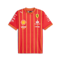 Scuderia Ferrari F1 Men's Limited Edition 2024 Team Soccer Jersey Austria GP - Leclerc/Sainz Jersey Scuderia Ferrari